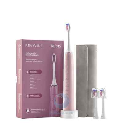 Фото объявления: Розовая зубная щетка Revyline RL015 с пятью режимами чистки  в Чебоксарах