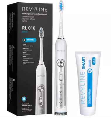 Фото объявления: Зубная щетка Revyline RL010 White и зубная паста Smart в Челябинске