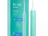 Электрическая щетка Revyline RL040 в зеленом дизайне с 4 режимами